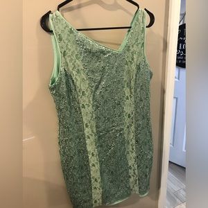 Jessica Simpson sleeveless dress with sequins